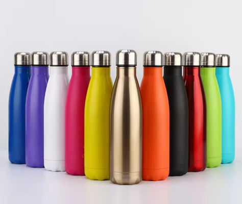 Ζεστή πώληση 500 ml από ανοξείδωτο χάλυβα μπουκάλι νερού με απομόνωση κενού