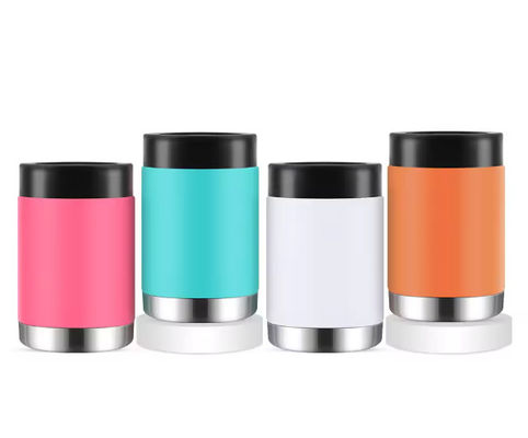 12oz διπλό τοίχωμα από ανοξείδωτο χάλυβα κουτί μπύρας ψυγείο για καφέ κούπες Στυλ σχεδιασμού μινιμαλιστικό