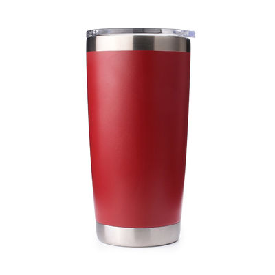 20 oz Metal Tumbler Blank Red με μαγνητικό κάλυμμα Slider OEM ODM