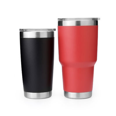 20 oz Metal Tumbler Blank Red με μαγνητικό κάλυμμα Slider OEM ODM