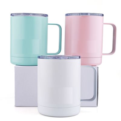 10oz φλυτζάνια καφέ ανοξείδωτου με τα καπάκια, μονωμένος καφές cOem κουπών που καλωσορίζεται