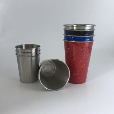 18/8 βαθμού μονωμένη ανοξείδωτο κούπα 16oz 450ml μπύρας μπουκαλιών κόκκινη χρυσή