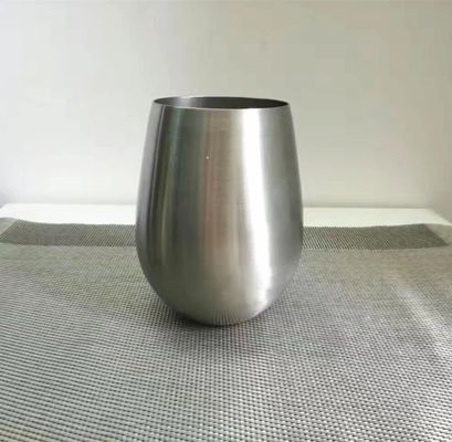 Μονωμένα γυαλιά κρασιού μπουκαλιών 18oz 500ml χρώματος φύσης ανοξείδωτο