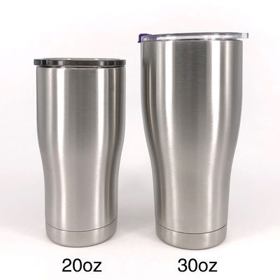 διπλοτειχισμένο μονωμένο μπουκάλι 20oz 30oz, ανοξείδωτη κούπα ταξιδιού εύκολη να φέρει