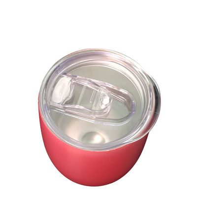 κούπα ανοξείδωτου 360ml 480ml με το καπάκι, μονωμένη καφές κόκκινη εκτύπωση κουπών