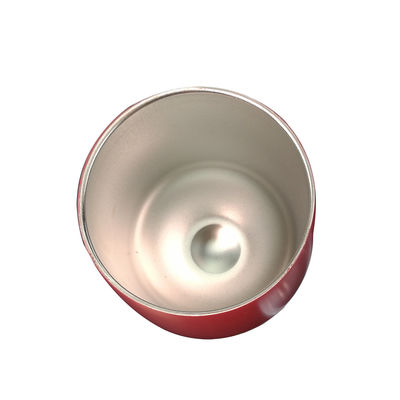 κούπα ανοξείδωτου 360ml 480ml με το καπάκι, μονωμένη καφές κόκκινη εκτύπωση κουπών