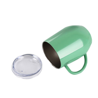 12oz διπλοτειχισμένος Eggshell φιαλών ανοξείδωτου κενός ανατροπέας καφέ