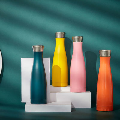 350ml - μονωμένο σχέδιο λογότυπων εκτύπωσης μεταφοράς νερού μπουκαλιών 1000ml ανοξείδωτο