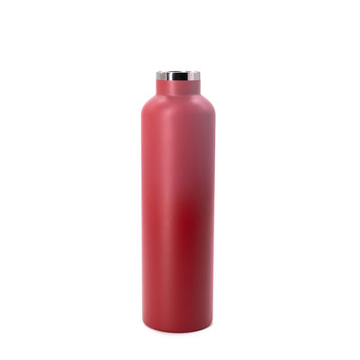 18oz 21oz 24oz σκουπίζουν το μονωμένο μπουκάλι, στενό λογότυπο αποτύπωσης σε ανάγλυφο στοματικών φιαλών με ηλεκτρική σκούπα