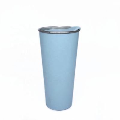 500ml κενή μονωμένη φιάλη επαφή τροφίμων φλυτζανιών ανοξείδωτου ικανότητας με το καπάκι
