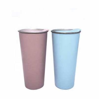 500ml κενή μονωμένη φιάλη επαφή τροφίμων φλυτζανιών ανοξείδωτου ικανότητας με το καπάκι