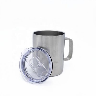 12oz μονωμένοι ανοξείδωτο ανατροπείς με προσαρμοσμένο το λαβές λογότυπο