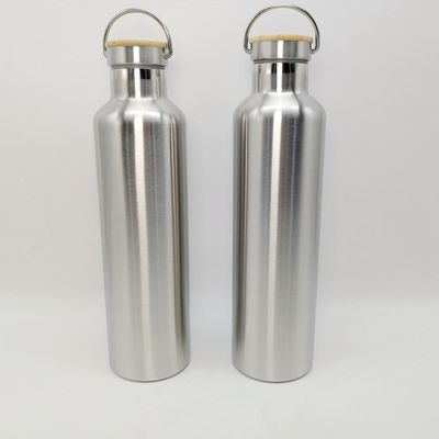 1.0L μονωμένο λογότυπο συνήθειας αθλητικών μπουκαλιών ανοξείδωτου Thermos που τυπώνεται